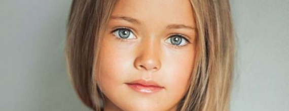 Невероятная малышка, юная модель Кристина Пименова