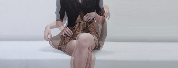Вуайеризм и движение женского тела в красивых картинах корейского художника Хо Рион Ли (Horyon Lee)