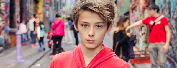 12-летний Уильям Франклин-Миллер из Австралии назван самым красивым мальчиком на свете