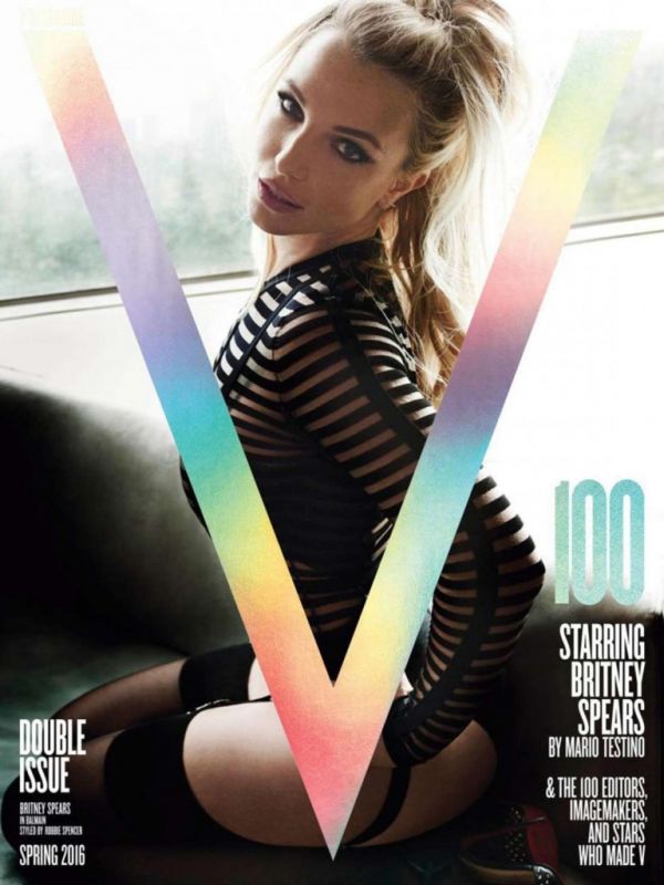 Совершенно неузнаваемая Бритни Спирс в журнале V Magazine Совершенно неузнаваемая Бритни Спирс в журнале V Magazine