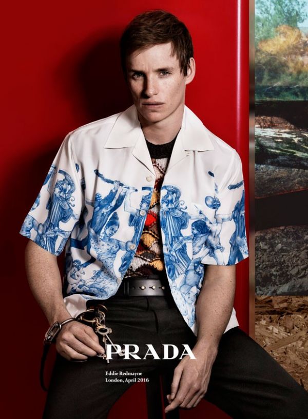 Эдди Рэдмейн стала новым лицом Prada Эдди Рэдмейн стала новым лицом Prada
