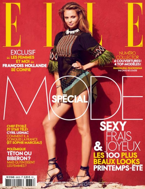 Магдалена Фраковяк появилась в весенней фотосессии для Elle France Магдалена Фраковяк появилась в весенней фотосессии для Elle France