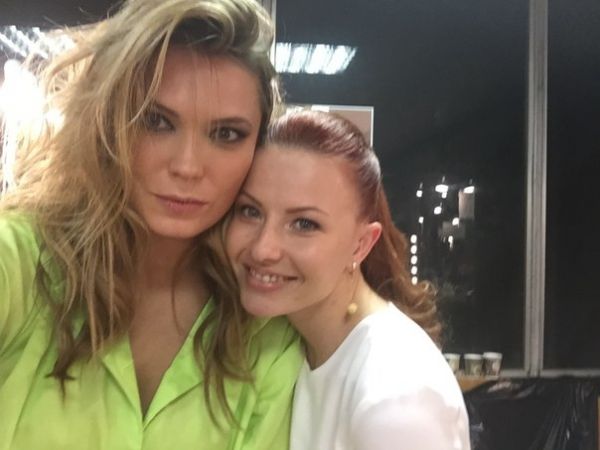 Катя Жаркова модель plus-size на проекте Танцы со звездами в зеленой рубашке Катя Жаркова модель plus-size на проекте Танцы со звездами в зеленой рубашке
