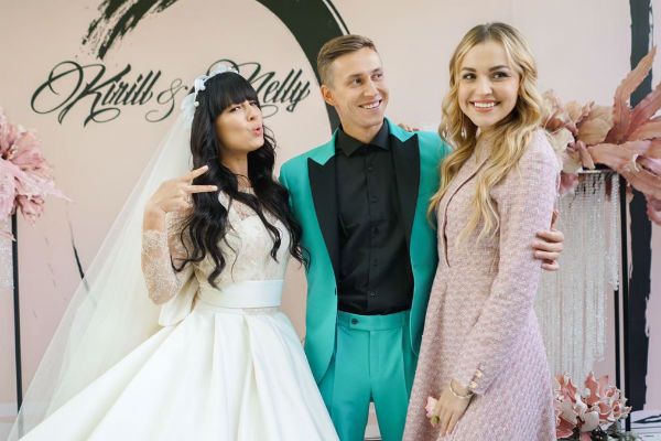 Звёздная свадьба: Нелли Ермолаева вышла замуж за Кирилла Андреева (фотоотчет)