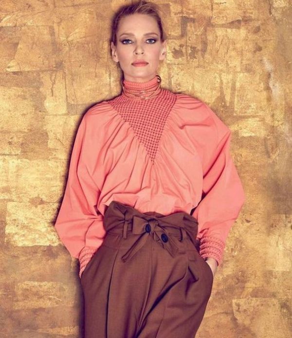 Модная Ума Турман стала героиней Harpers Bazaar Модная Ума Турман стала героиней Harpers Bazaar