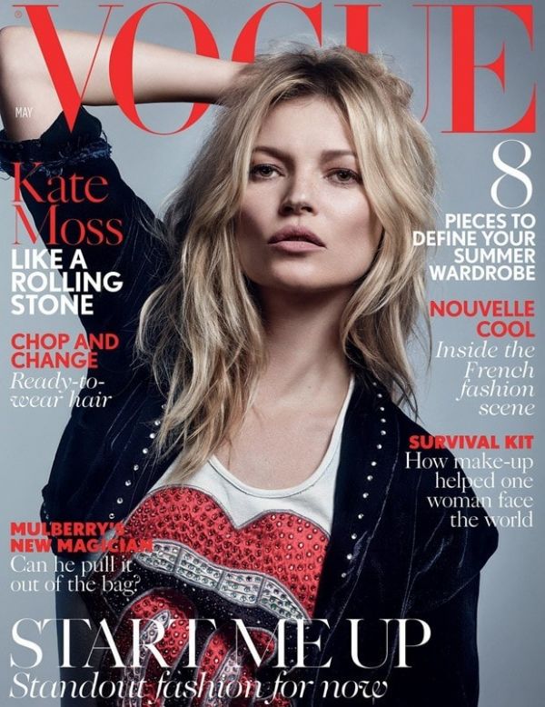 Кейт Мосс стала героиней британского Vogue Кейт Мосс стала героиней британского Vogue