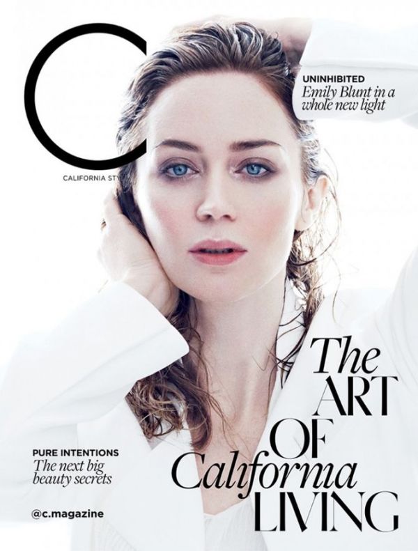 Элегантная Эмили Блант украсила обложку C Magazine Элегантная Эмили Блант украсила обложку C Magazine