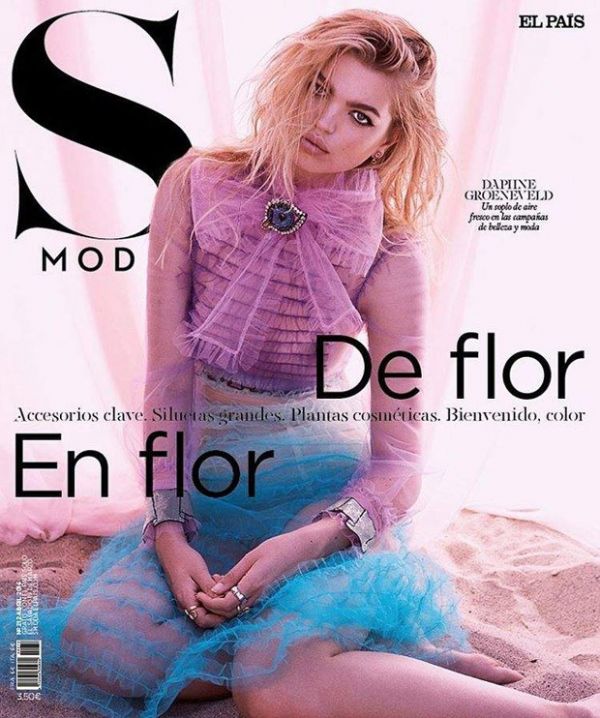 Дафна Грёнфельд в красивом пляжном фотосете для S Moda Magazine Дафна Грёнфельд в красивом пляжном фотосете для S Moda Magazine