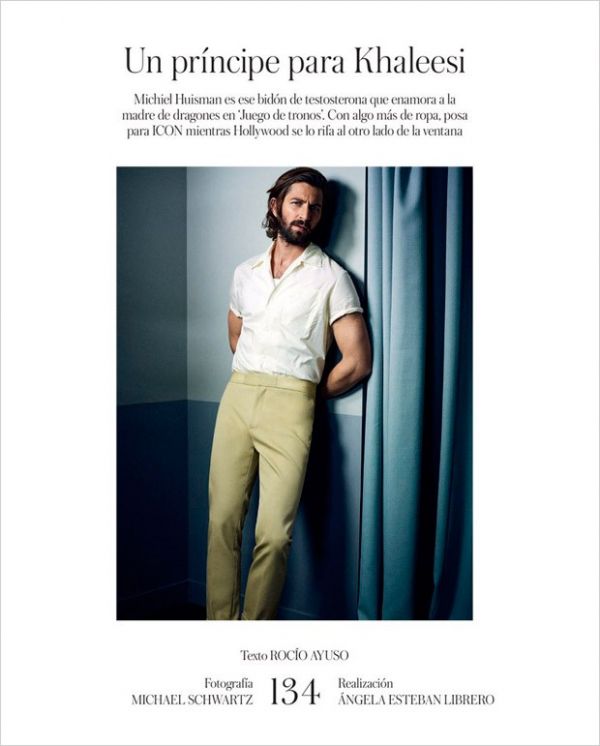 Михил Хаушман украсил страницы Icon Magazine Михил Хаушман украсил страницы Icon Magazine