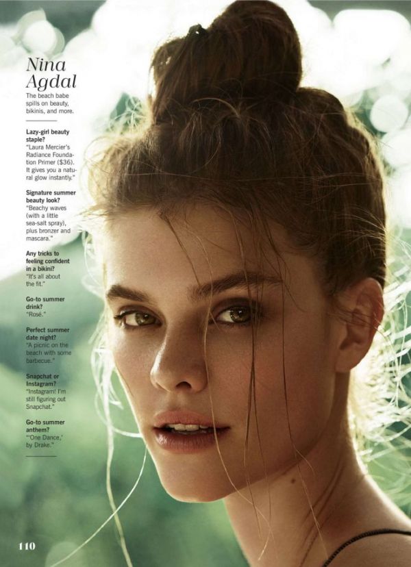 Нина Агдал позирует в летней фотосессии для Cosmopolitan Нина Агдал позирует в летней фотосессии для Cosmopolitan