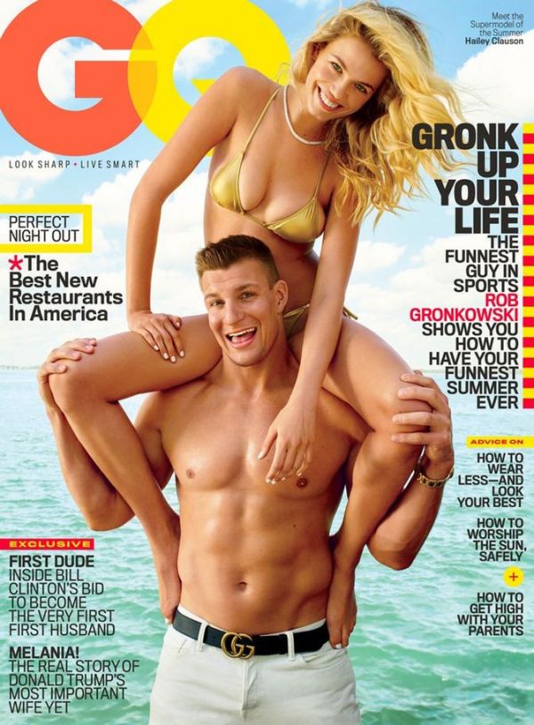 Хейли Клаусон и Роб Гронковски в задорном фотосете для GQ Magazine Хейли Клаусон и Роб Гронковски в задорном фотосете для GQ Magazine