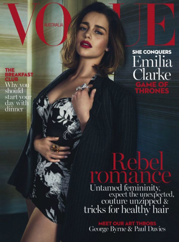 Роковая Эмилия Кларк для Vogue Роковая Эмилия Кларк для Vogue