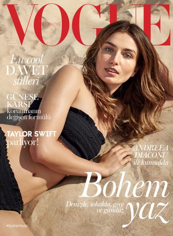 Андреа Диакону позирует для турецкого Vogue Андреа Диакону позирует для турецкого Vogue