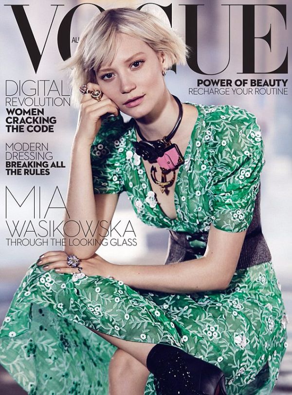 Шикарная Миа Васиковска снялась для Vogue Шикарная Миа Васиковска снялась для Vogue