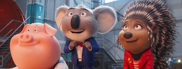 Животные устраивают грандиозное музыкальное шоу в анимационном мультфильме "Зверопой-2"